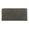 Bottega Veneta Intrecciato Gray Leather Wallet Billfold