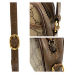 Gucci Vintage Sherry Line Beige GG Supreme Canvas 116 02 089 Shoulder — view 5