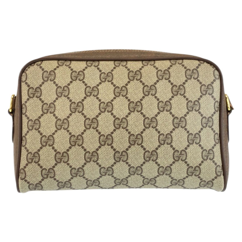 Gucci Vintage Sherry Line Beige GG Supreme Canvas 116 02 089 Shoulder — view 2