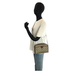 Gucci Vintage Sherry Line Beige GG Supreme Canvas 116 02 089 Shoulder — view 6