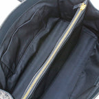 Dior Handbag Trotter Canvas Leather Vintage BO B Navy — view 8