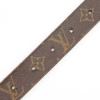 Louis Vuitton Ceinture Carre Monogram Canvas Brown Belt — view 6