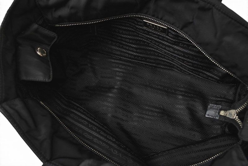 Prada Tote Nylon Nero Black — view 8