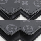 Louis Vuitton Portefeuille Brazza Monogram Eclipse Black Wallet — view 4