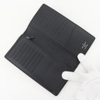 Louis Vuitton Portefeuille Brazza Monogram Eclipse Black Wallet — view 5