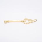 Tiffany & Co Pendant Tray Forki 18k Yellow Gold — view 3