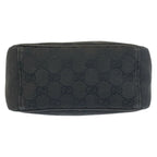 Gucci Black GG Canvas Shoulder Bag Pochette — view 8