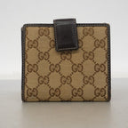 Gucci Wallet GG Canvas Beige Gold — view 9