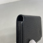 Louis Vuitton Business Card Holder Epi Envelop Noir — view 5