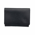 Louis Vuitton Business Card Holder Epi Envelop Noir