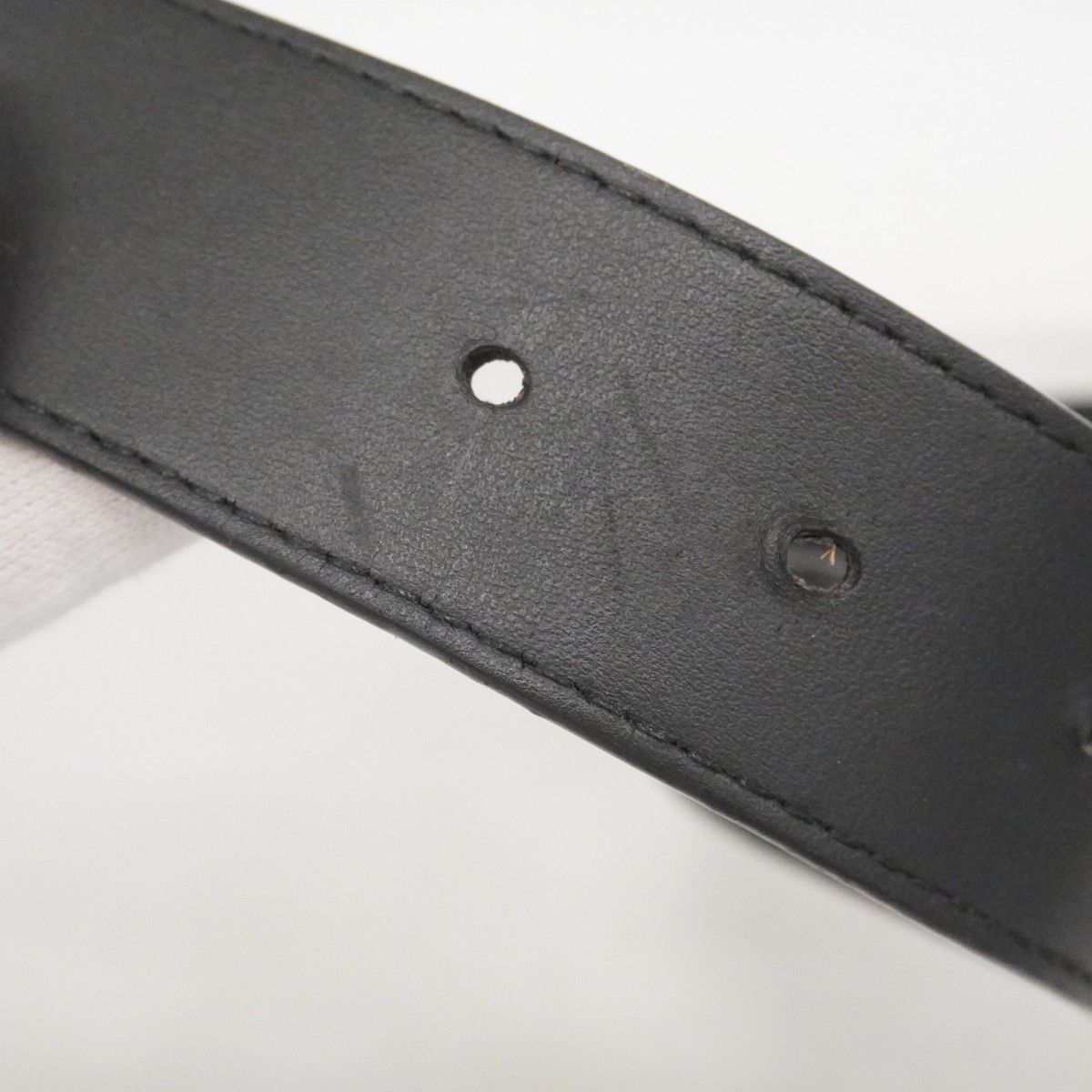 Louis Vuitton Belt Monogram Eclipse Ceinture LV Initial Black — view 5