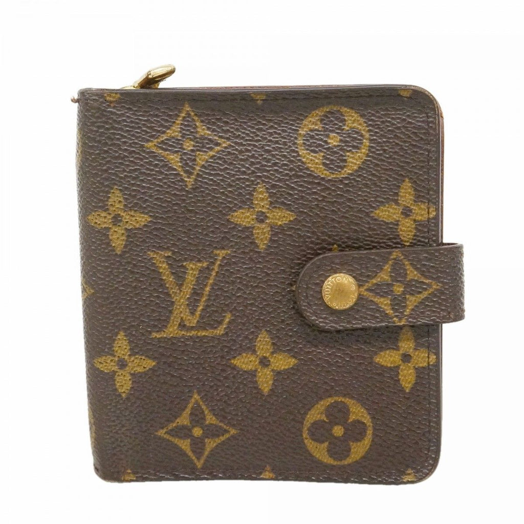 Louis Vuitton Wallet Monogram Compact Zip Brown