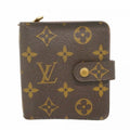 Louis Vuitton Wallet Monogram Compact Zip Brown