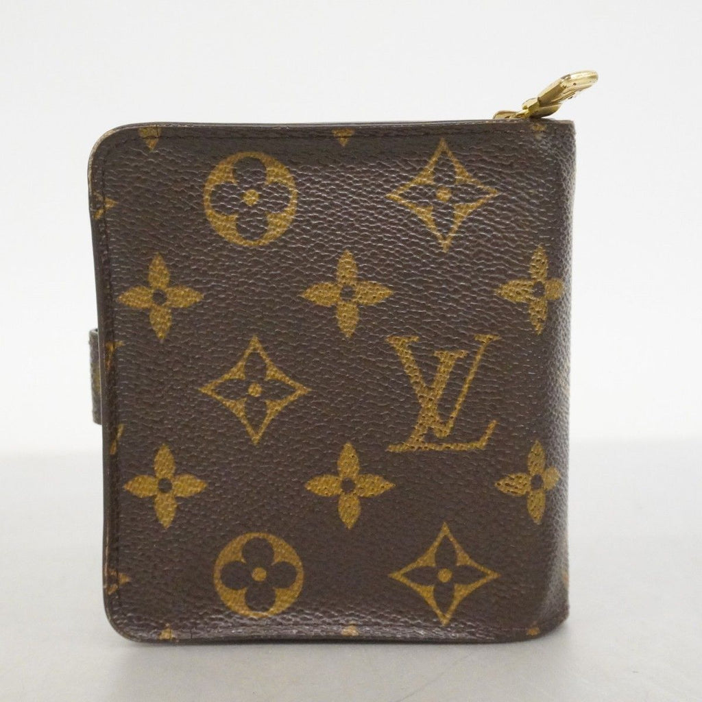 Louis Vuitton Wallet Monogram Compact Zip Brown — view 9