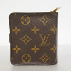 Louis Vuitton Wallet Monogram Compact Zip Brown — view 9