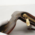 Louis Vuitton Wallet Monogram Compact Zip Brown — view 6
