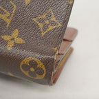 Louis Vuitton Wallet Monogram Compact Zip Brown — view 7