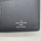 Louis Vuitton Wallet Monogram Eclipse Portefeuille Brazza Black — view 4