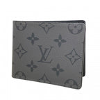 Louis Vuitton Wallet Monogram Eclipse Reverse Portefeuille Calf Gray