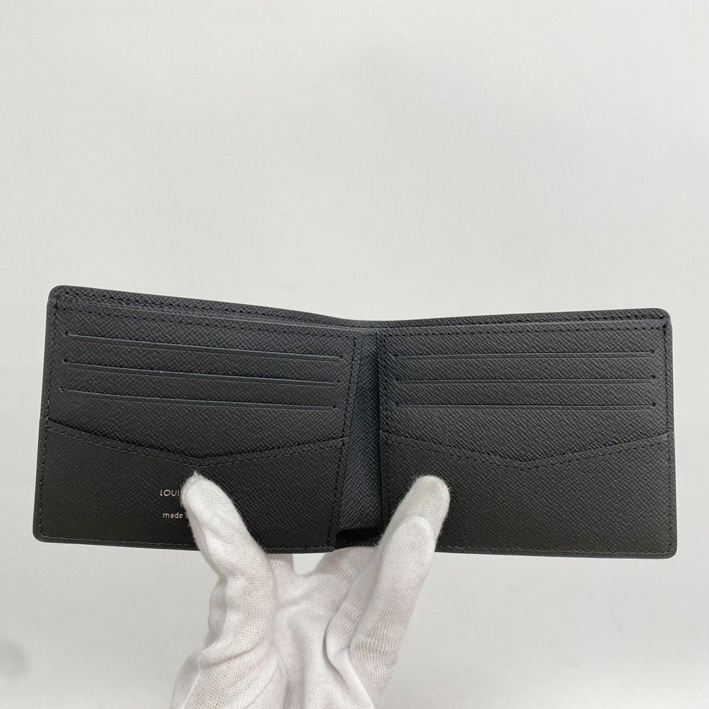 Louis Vuitton Wallet Monogram Eclipse Reverse Portefeuille Calf Gray — view 3