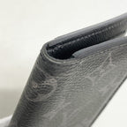 Louis Vuitton Card Case Monogram Eclipse Organizer de Poche Black — view 5