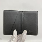 Louis Vuitton Card Case Monogram Eclipse Organizer de Poche Black — view 3