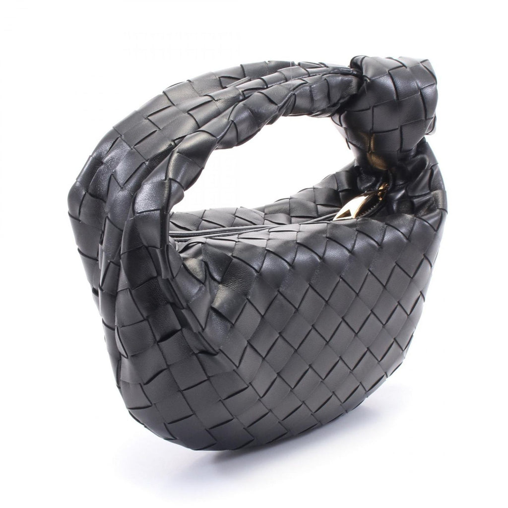 Bottega Veneta Mini Jodie Black Leather Shoulder — view 2