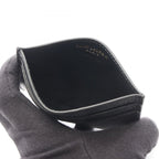 Saint Laurent Paris Card Case Tiny Cassandra Black Leather Holder — view 3