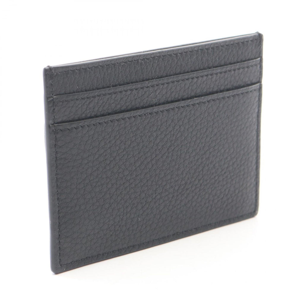 Saint Laurent Paris Card Case Tiny Cassandra Black Leather Holder — view 2