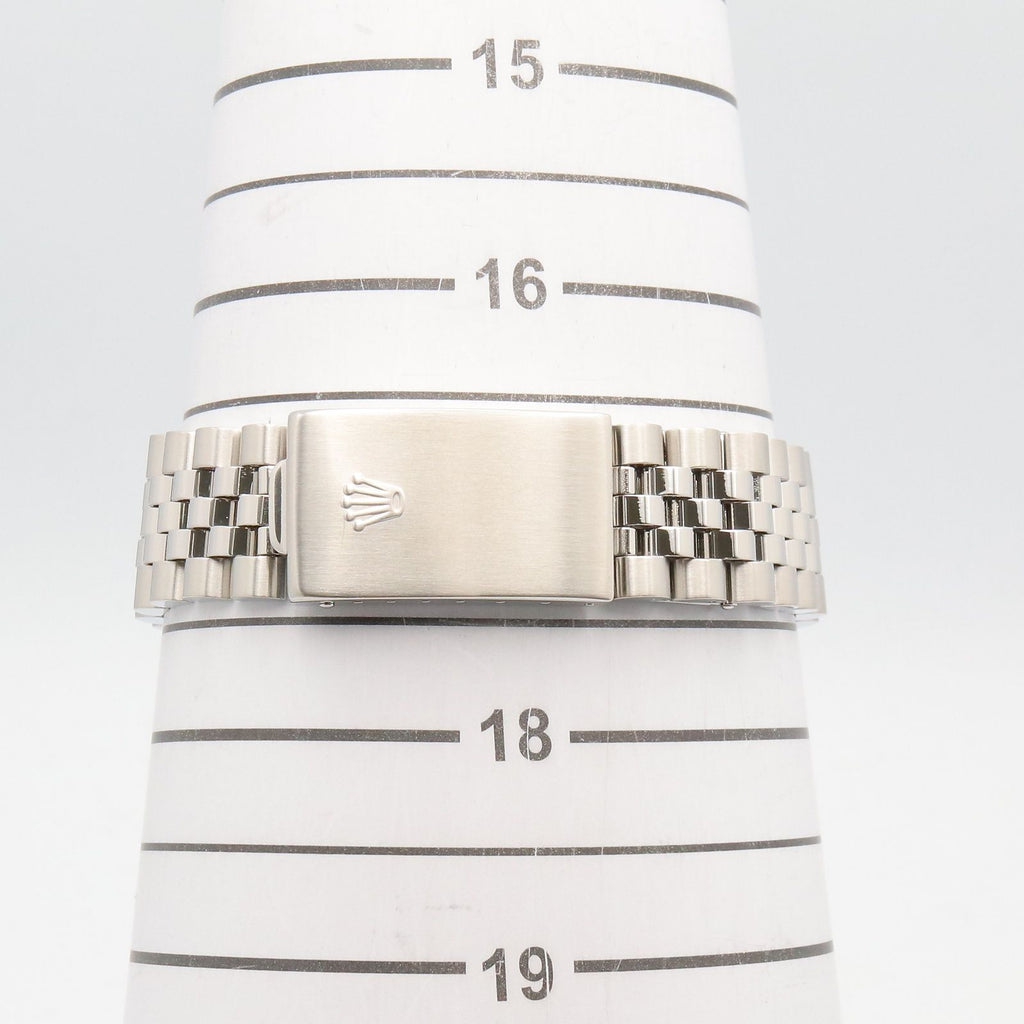 Rolex Datejust No BL BA 18k White Gold Stainless Steel — view 6