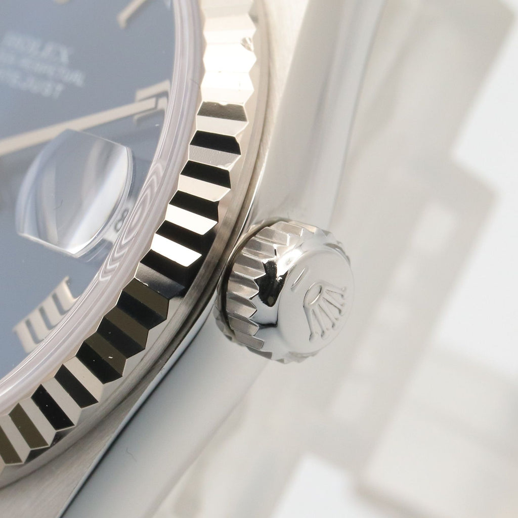 Rolex Datejust T Number BL RO 18k White Gold Stainless Steel Boys — view 5