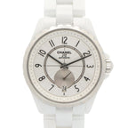 Chanel Watch White Ceramic