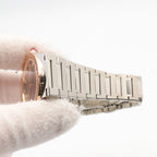 Bvlgari Watch Diamond Gray 18k Pink Gold Stainless Steel — view 8