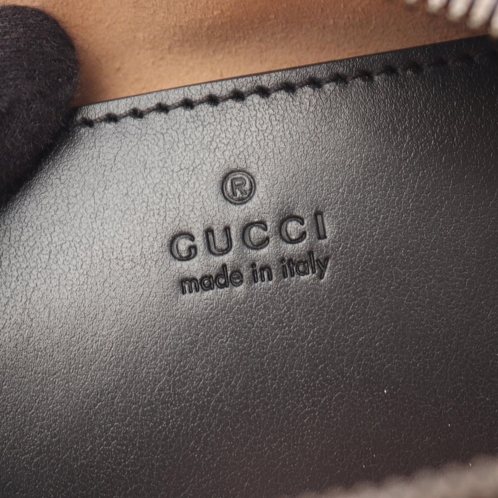Gucci Shoulder Bag GG Marmont Black Leather — view 4
