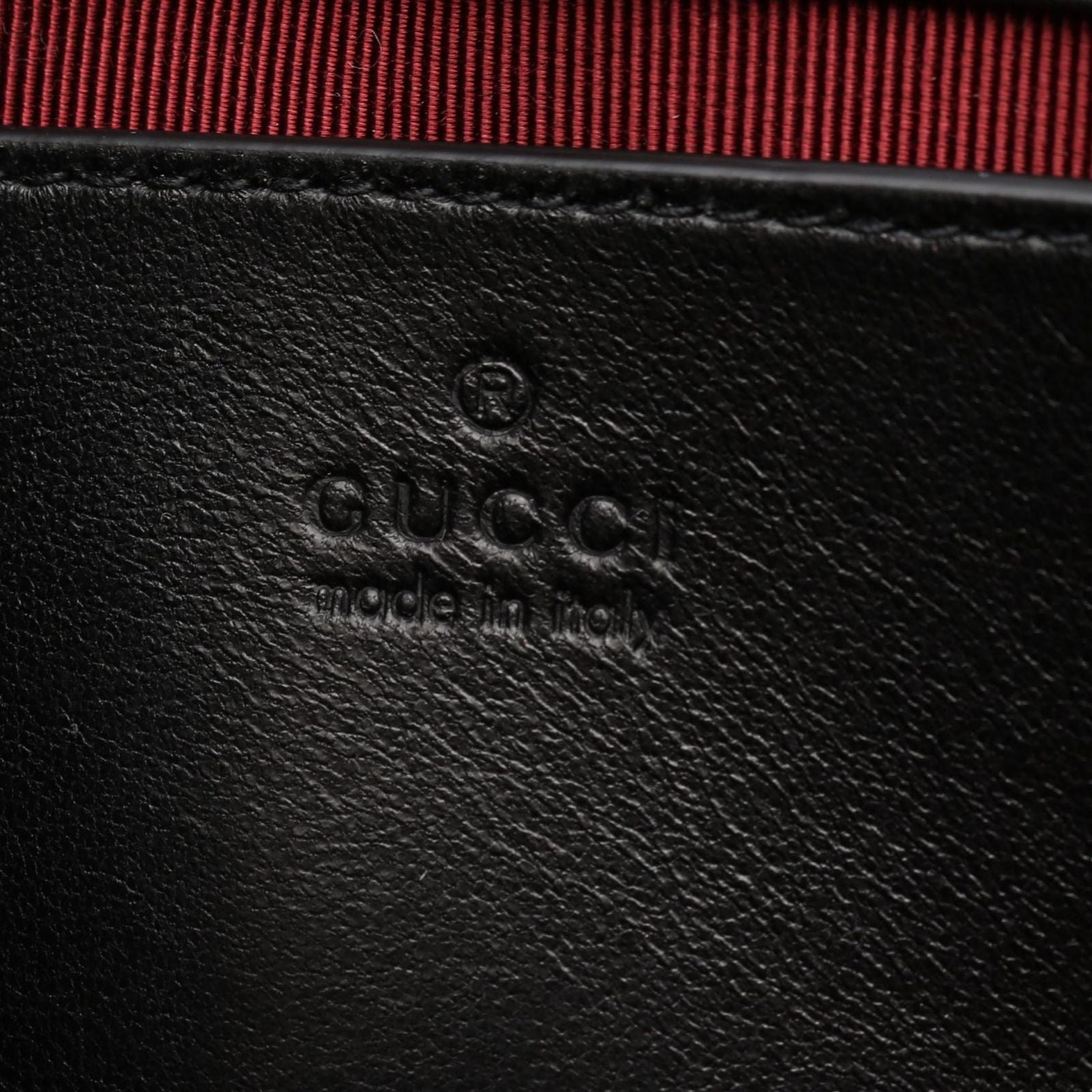 Gucci Shoulder Bag GG Marmont Small Black Leather — view 4