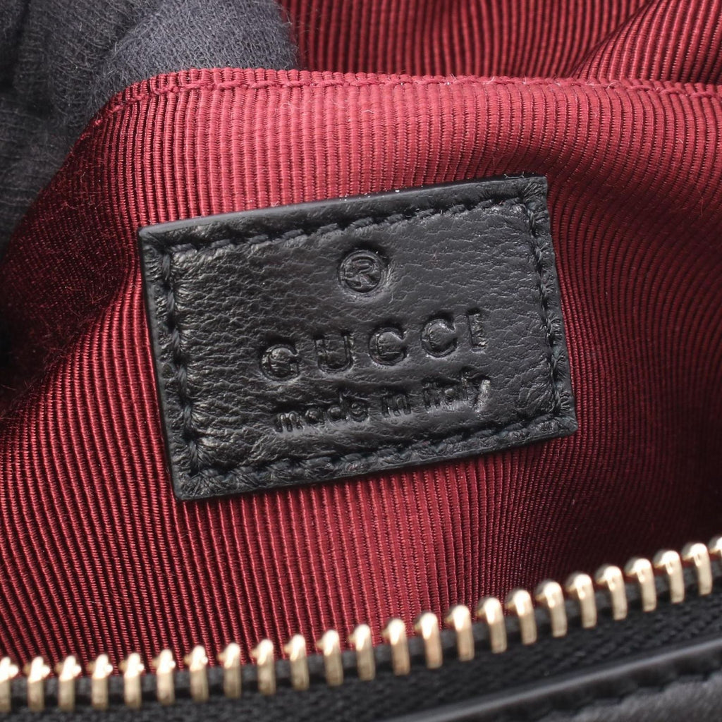 Gucci Shoulder Bag GG Marmont Small Black Leather — view 4