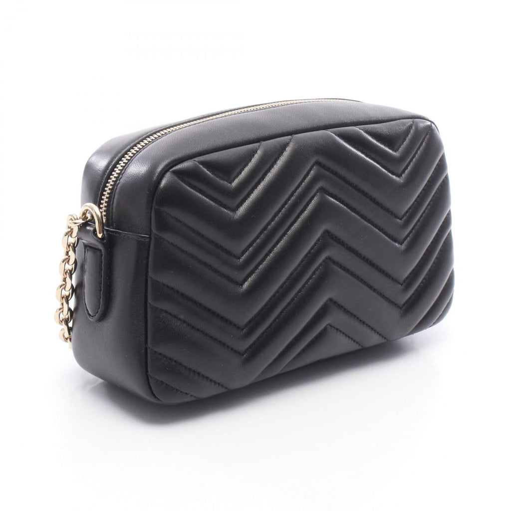 Gucci Shoulder Bag GG Marmont Small Black Leather — view 2