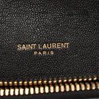 Saint Laurent Paris Handbag Carre 2-Way Black Leather — view 4