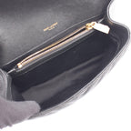 Saint Laurent Paris Handbag Carre 2-Way Black Leather — view 3