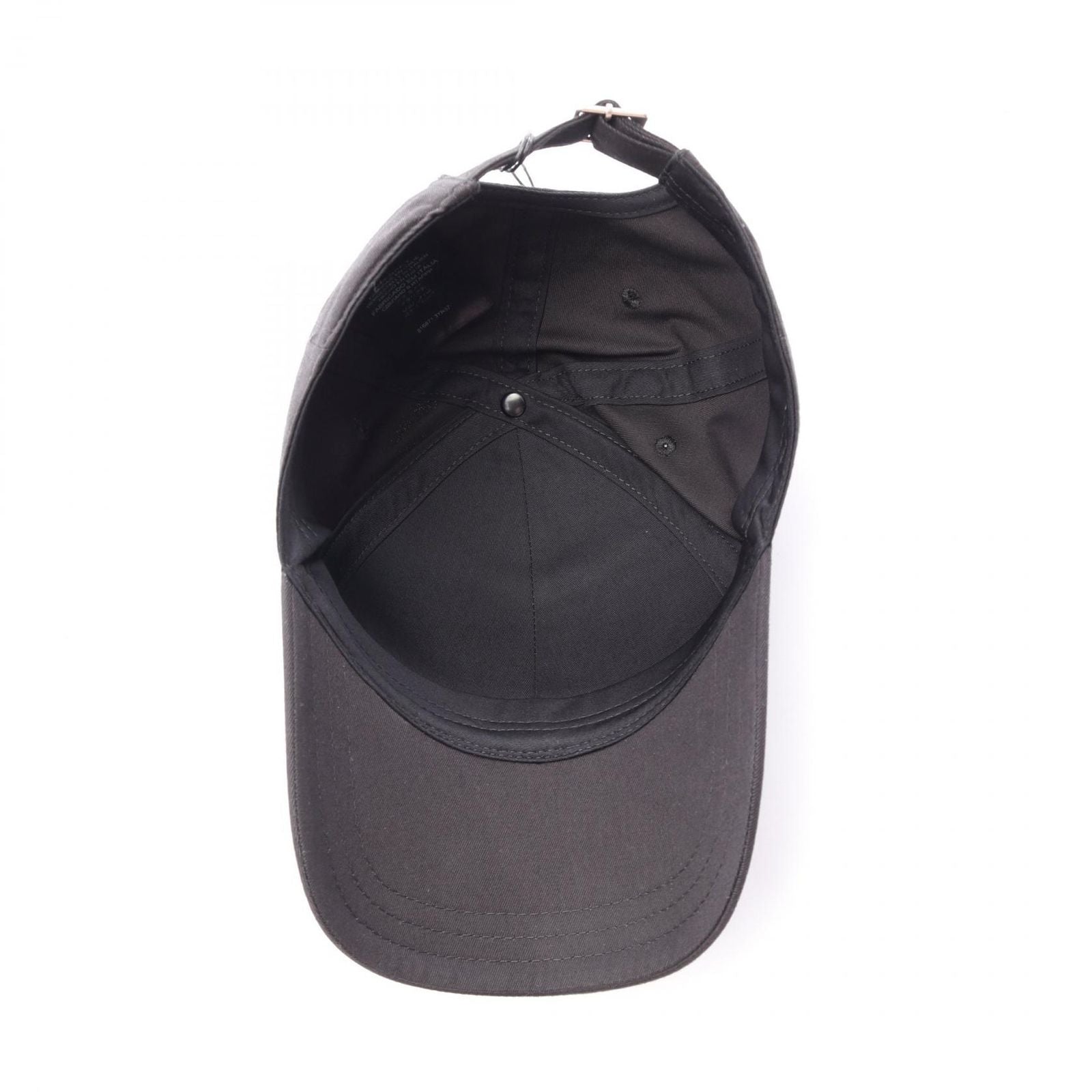 Saint Laurent Paris Cap Varsity Leather Cap — view 3