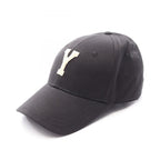 Saint Laurent Paris Cap Varsity Leather Cap