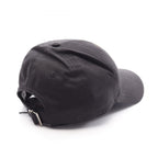 Saint Laurent Paris Cap Varsity Leather Cap — view 2