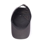 Saint Laurent Paris Cap Varsity Leather Cap — view 3