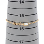 Saint Laurent Paris Bracelet Cassandra Gold — view 6