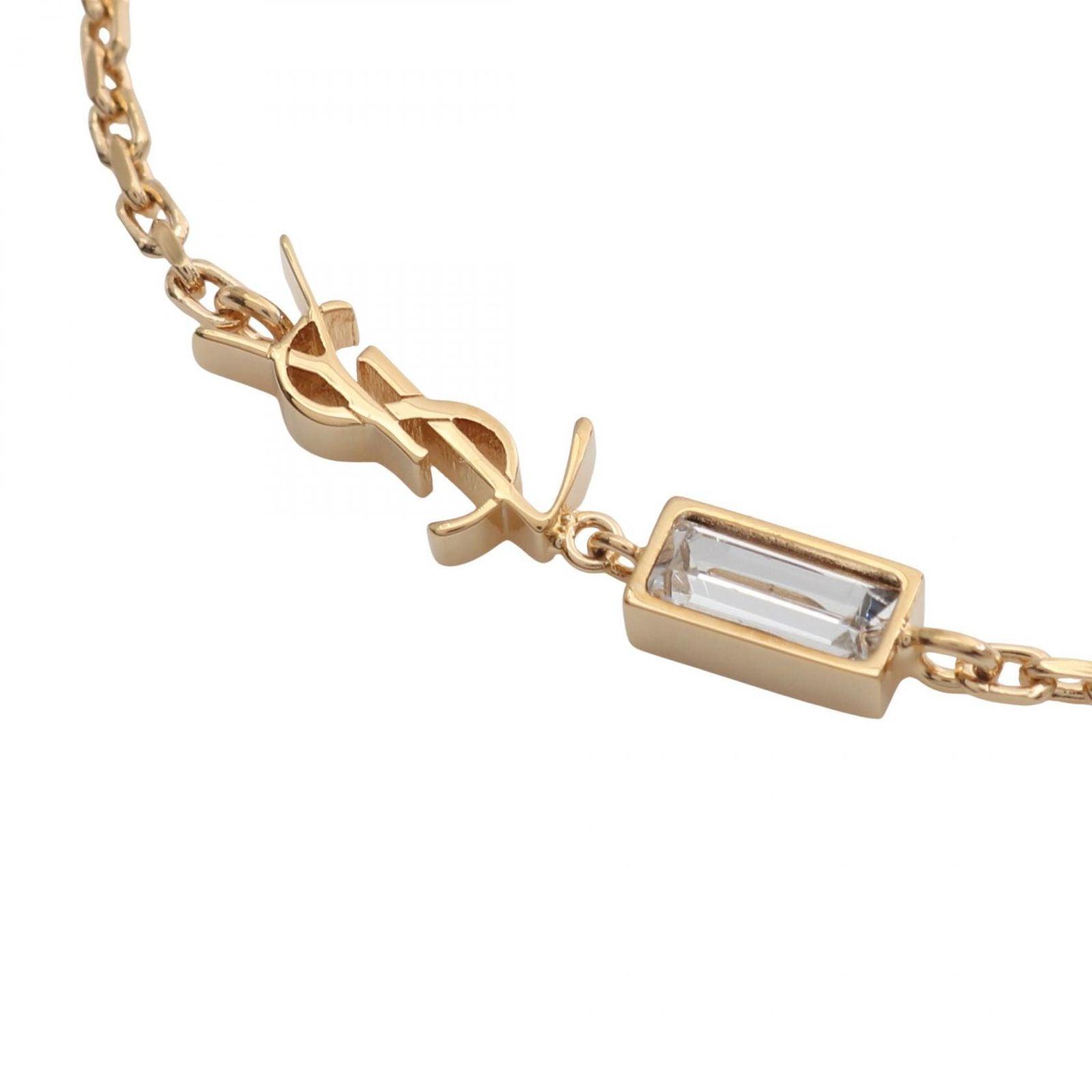 Saint Laurent Paris Bracelet Cassandra Gold — view 2