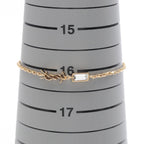 Saint Laurent Paris Bracelet Cassandra Gold — view 6
