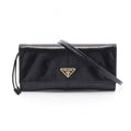 Prada Shoulder Bag Black Leather