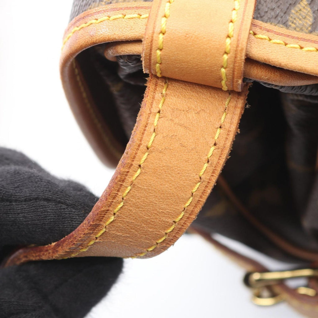 Louis Vuitton Shoulder Bag Saumur 30 Canvas Leather — view 8