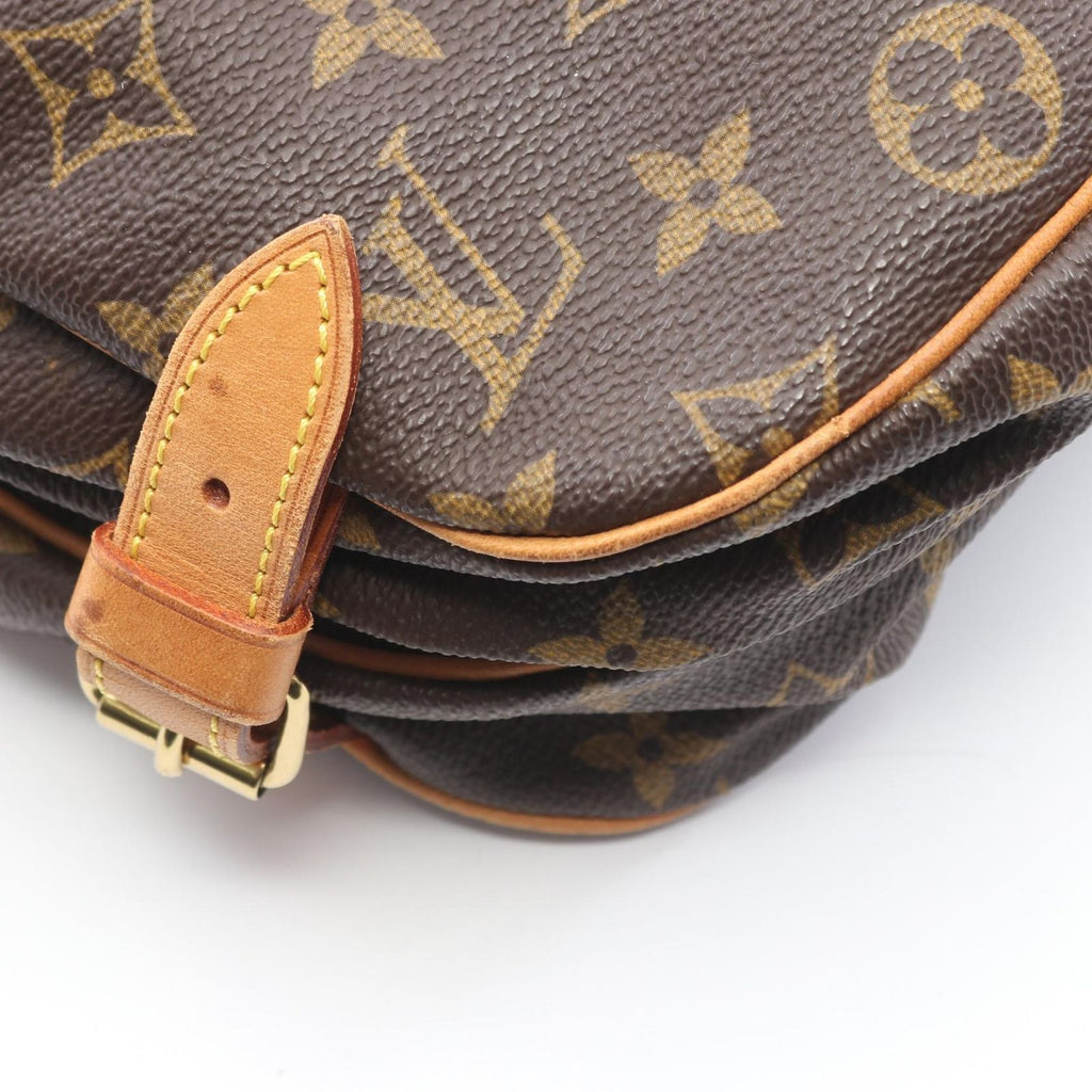 Louis Vuitton Shoulder Bag Saumur 30 Canvas Leather — view 7