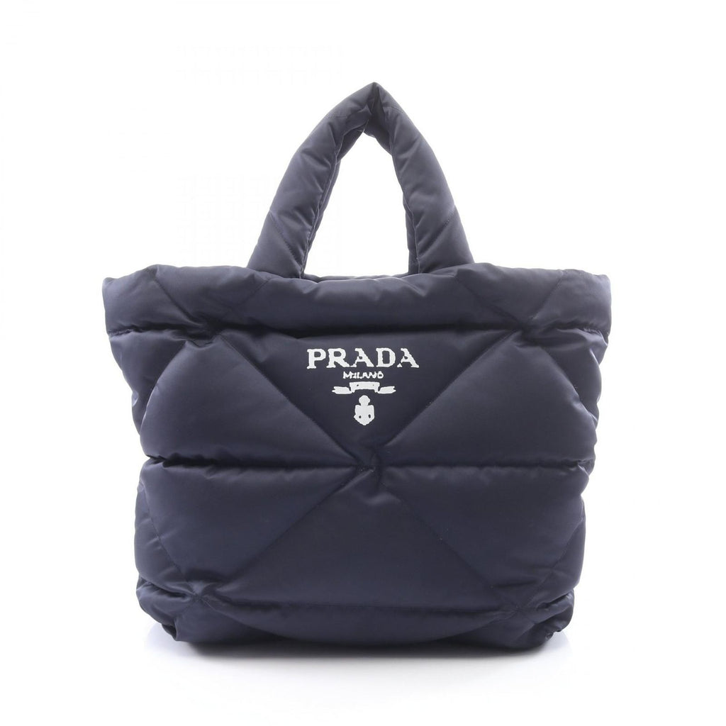 Prada Tote Re-Nylon Navy Nylon Padded